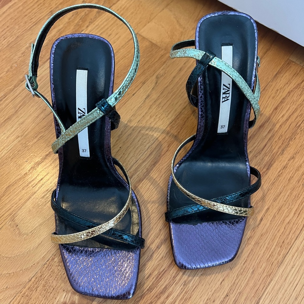 Zara Strappy Heels